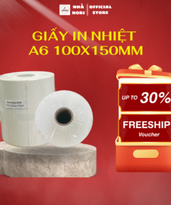 Giấy In Nhiệt A6 100x150MMGiấy In Nhiệt A6 100x150MM
