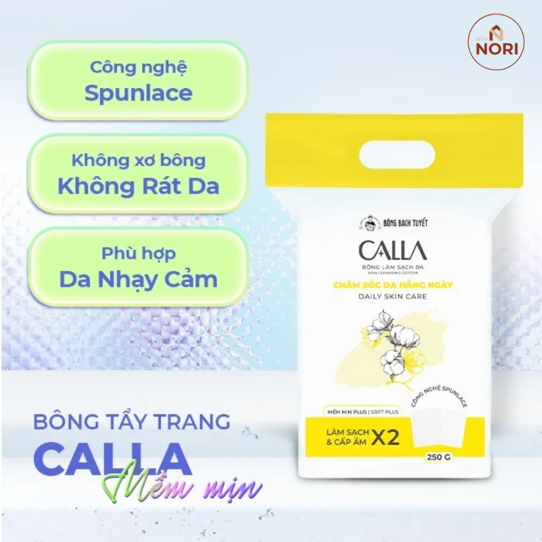 Bông Tẩy Trang CALLA Mềm Mịn - Ảnh 3