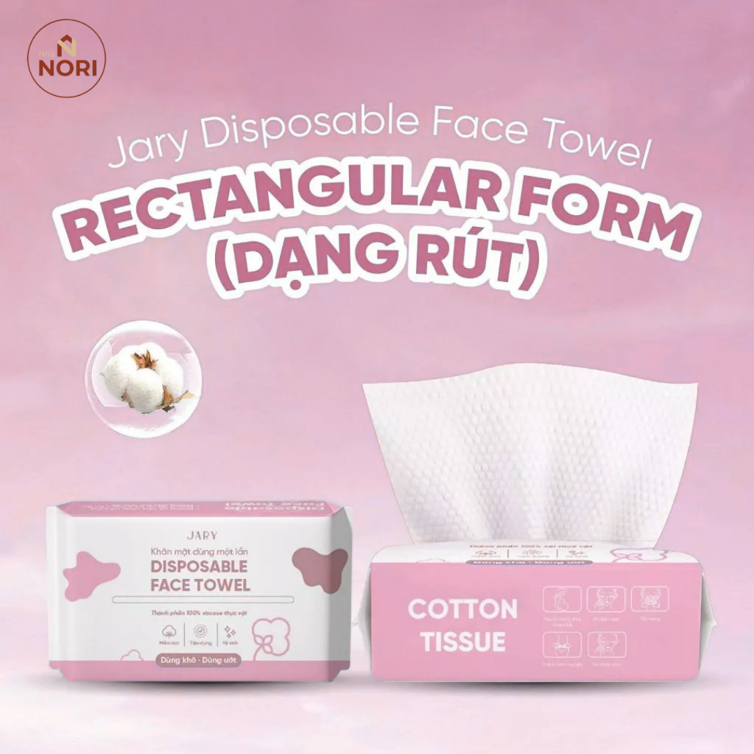 Khăn Mặt Dùng Một Lần Jary Disposable Face Towel - Ảnh 2
