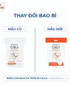 Alternative view of Bông Tẩy Trang CALLA Tròn 3D