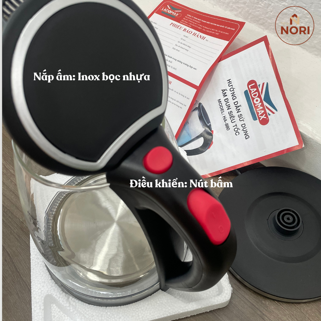 Bình Đun Siêu Tốc Ladomax - Ảnh 4