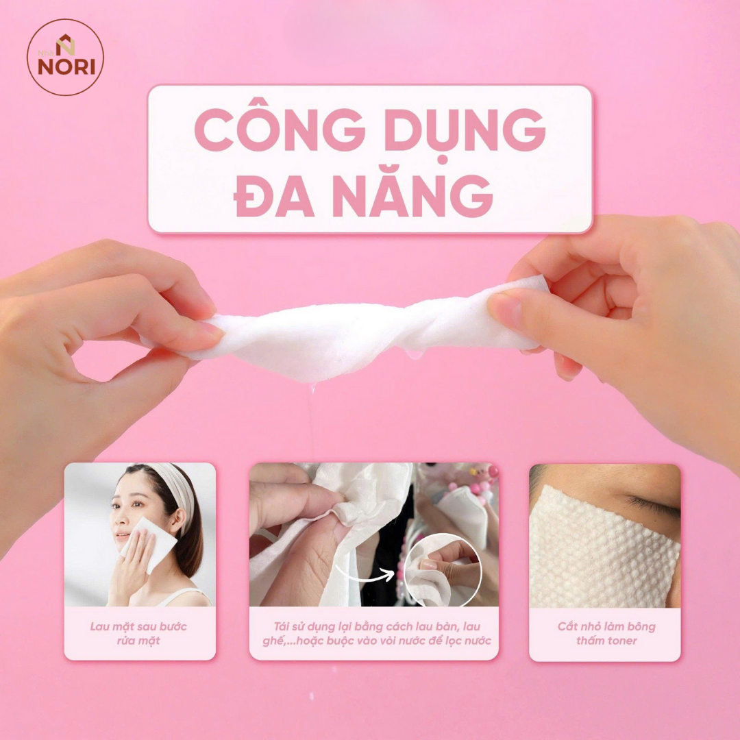 Khăn Mặt Dùng Một Lần Jary Disposable Face Towel - Ảnh 4