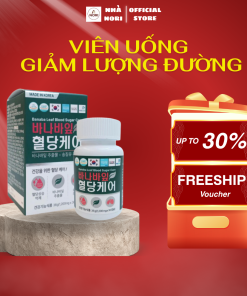 Viên Uống Giảm Lượng Đường (30VX1200G)Viên Uống Giảm Lượng Đường (30VX1200G)